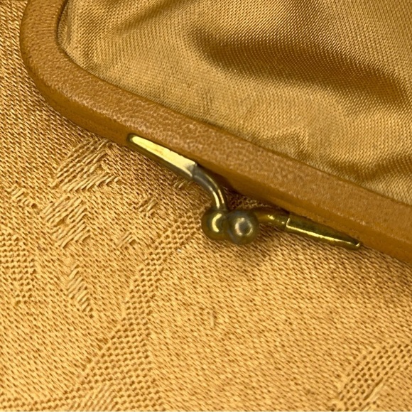 VINTAGE 1930’s ERA DARK BLUE VELVET HANDBAG PURSE RETRO PINUP SATIN LINED FORMAL - Picture 12 of 15